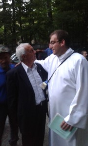 Torrebruna 18-07-2015 Don Francesco a colloquio con Silvio